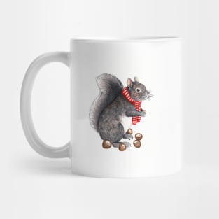 Grey Squirrel Mug